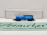 Märklin Z DC 8627 Mineralöl-Kesselwagen blau "ARAL" [P] / DB / OVP