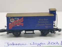 Märklin Z DC 8661.2003.01 ged. Güterwagen Jahreswechs. 03/04 "F.G.Metzger" G10