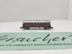 Märklin Z DC 8701 Personenwagen 2.Kl Bib / 83 382 / DB
