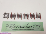 Märklin H0 AC 2235 5x gebogenes K-Gleis / R 424,6 / 3° 45'= 1/8 / Kleber, Farbe