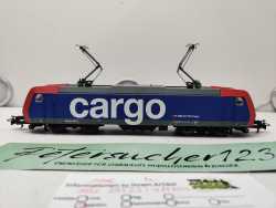 MÄRKLIN H0 AC Elektrolokomotive Re481 003-2 / blauen und roten Design / SBB Cargo / Fx
