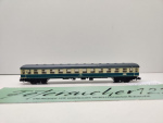 Minitrix N DC 11060 1x Schnellzugwagen 2.Kl aus Set / Büm 232 / DB