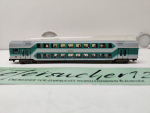 Mini Trix N DC 13771 / Nahverkehrs-Doppelstockwagen / 2. Klasse / inklusive Personen / OVP