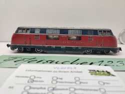 Märklin H0 AC 3021 / V200 027 / Diesellok / Rot / DB / Analog