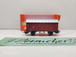 Primex H0 AC 4542 gedeckter Güterwagen / Gm39 / DB / OVP rot