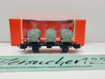 Primex H0 AC 4585 Tragwagen mit 3 Kunststoff-Behältern / Bt 10 / DB / OVP rot