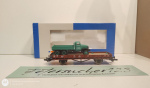 Roco H0 AC 44796 Rungenwagen mit Ladung / Raupe / K / DB / OVP