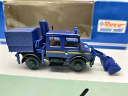 Roco Miniatur Modell H0 1498 Mercedes Unimog U1700L Bergräumgerät "THW" / 1:87 / OVP