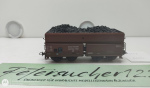 Roco H0 DC 3522 Großraumgüterwagen  / 4-Achser / DR / Braun