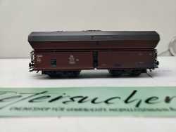 Roco H0 AC 614 540 / vierachsiger Großraum-Selbstentladewagen / NEM / DB / Ladegut Kohle