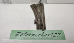 Trix H0 62611 / Weiche links Länge 188,3 mm / Bogen 24,3° / Radius 437,5 mm (R2)