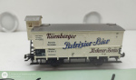 Trix H0 AC 23523 Bierwagen mit Bremserhaus "Patrizier-Bier" / NEM / DRG