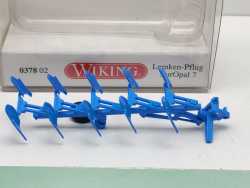 Wiking H0 0378 02 Landw. Anhänger "Lemken-Pflug EurOpal 7" / 1:87 / OVP