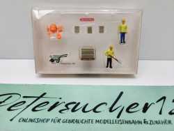 Wiking H0 1200 49 Figuren-Set "Baustellen-Set" / 8 Figurinen / OVP