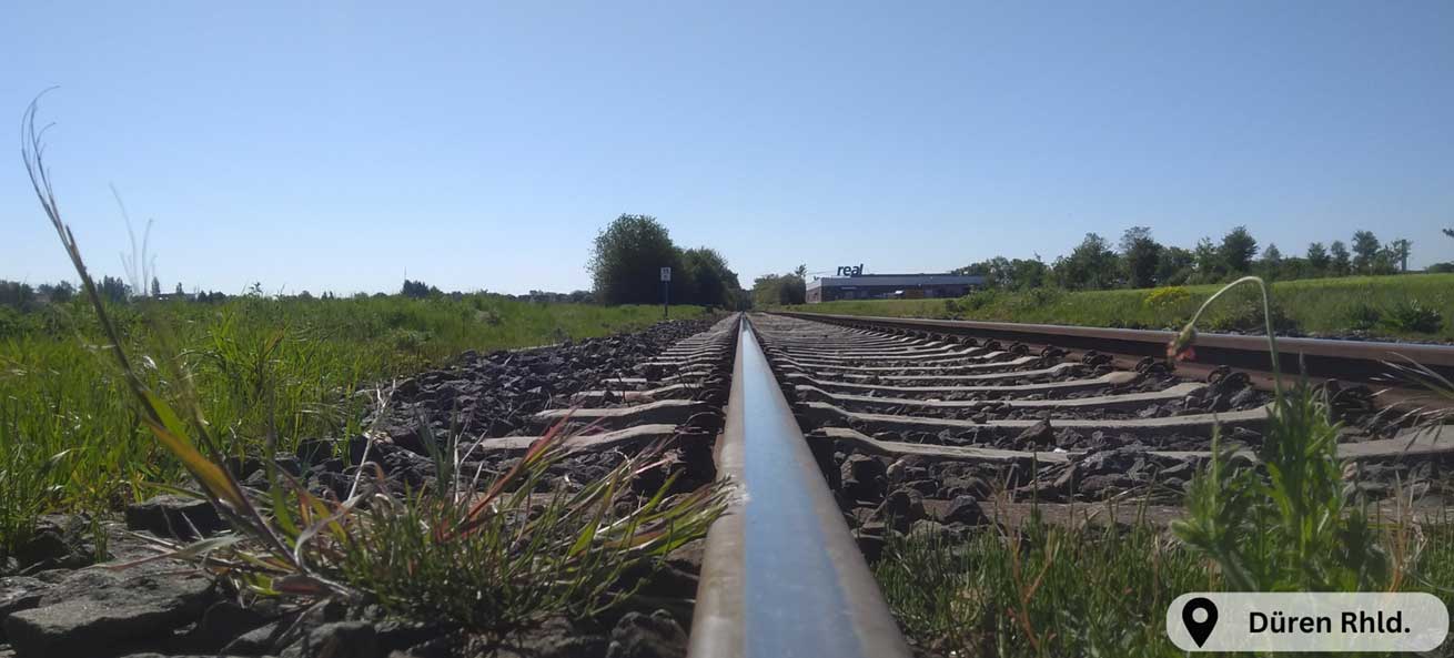 Bahnübergang bei Düren